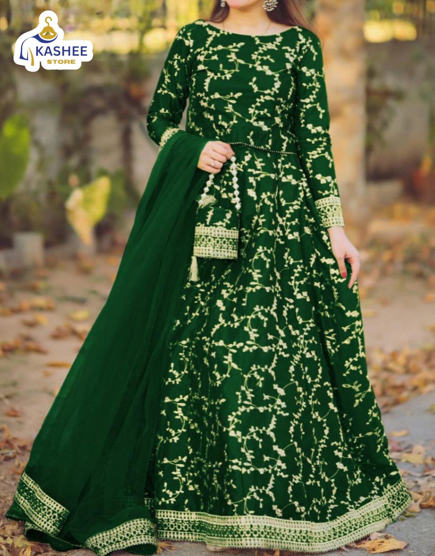 "Embroidered Potli Dress | 4Pc Festive Collection"
