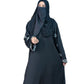 Floral Sleeve Embroidered Abaya "