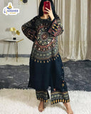 Mirror Work Swiss Lawn 2Pc Outfit