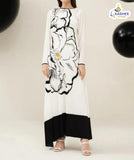 Trending 2-Piece Swiss Lawn Suit | Digital Printed Long Shirt & Bell Bottom Trouser