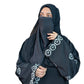 Floral Sleeve Embroidered Abaya "