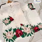 Digital Floral Silk Cord Set – 2Pc"