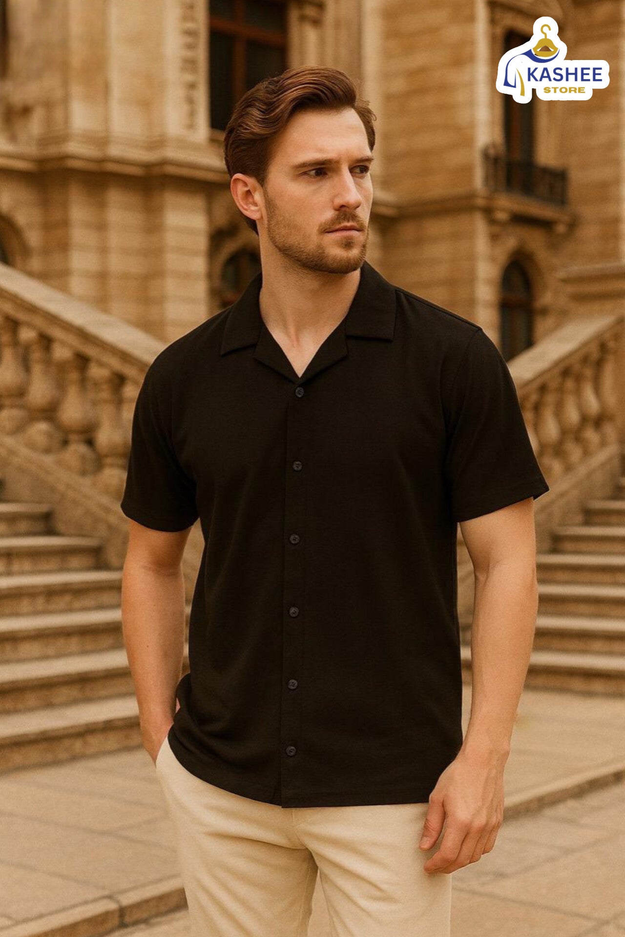Smart Fit Coat Collar Shirt
