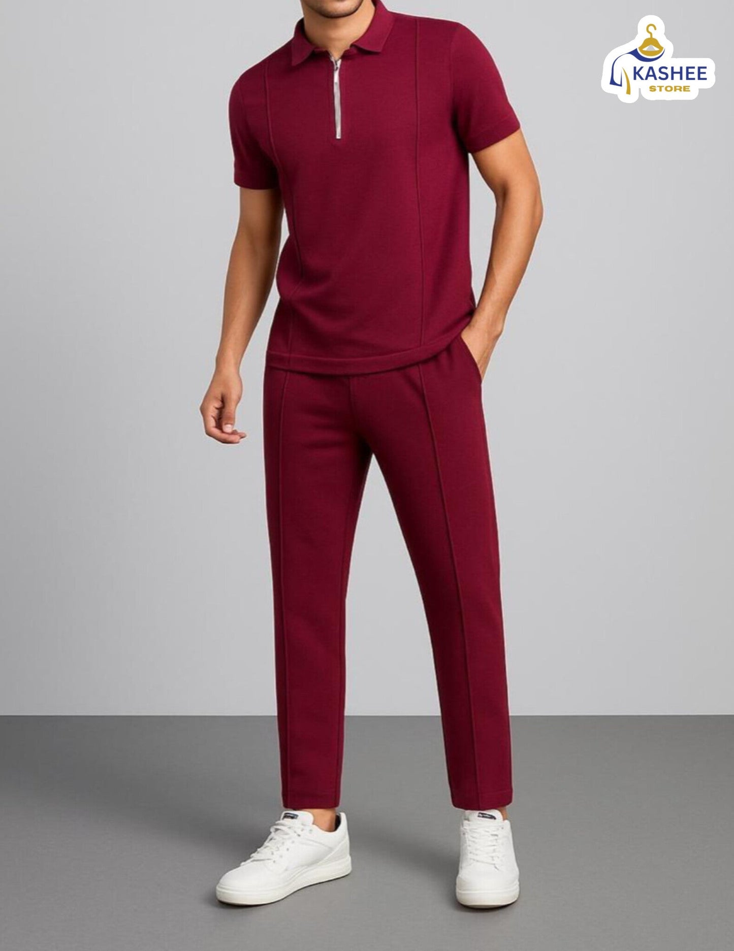 Stripe Zip Style Track Suit – Trendy & Comfortable