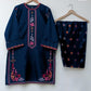 Embroidered Soft Cotton 2Pc | Shirt & Flapper