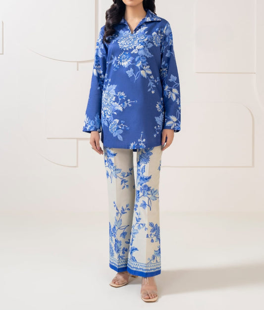 Digital Printed 2-Piece Suit – Lawn Viscose