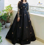 2-Piece Chiffon Maxi Set – Sequence Boti & Zari Work with Crepe Trouser