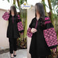 Airline Jabla Sleeve Embroidered 2Pc Linen Outfit"