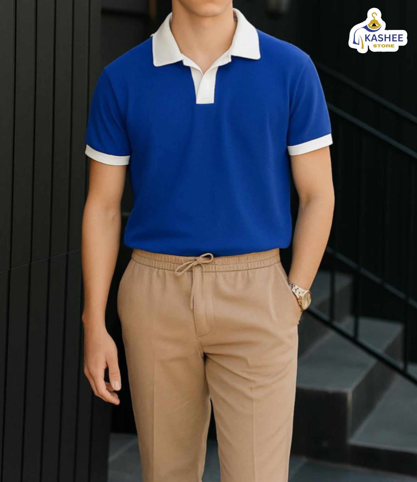 Men’s Coat Collar Polo
