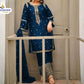 Shamose Silk 3Pc | Sequin Shirt, Trouser & Dupatta