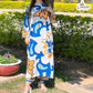 Trendy Digital Printed 2Pc Set – Long Shirt & Bell Bottom Trouser