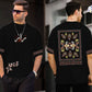 "Raaz Edition – Down Shoulder Graphic Shirt"
