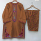 Embroidered Soft Cotton 2Pc | Shirt & Flapper