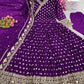 Luxury Angrakha Style Embroidered Maxi | 3Pc Chiffon Suit