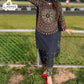 Mirror Work Swiss Lawn 2Pc Outfit