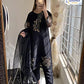 Luxury 3Pc Embroidered Organza Suit with Dupatta & Trouser