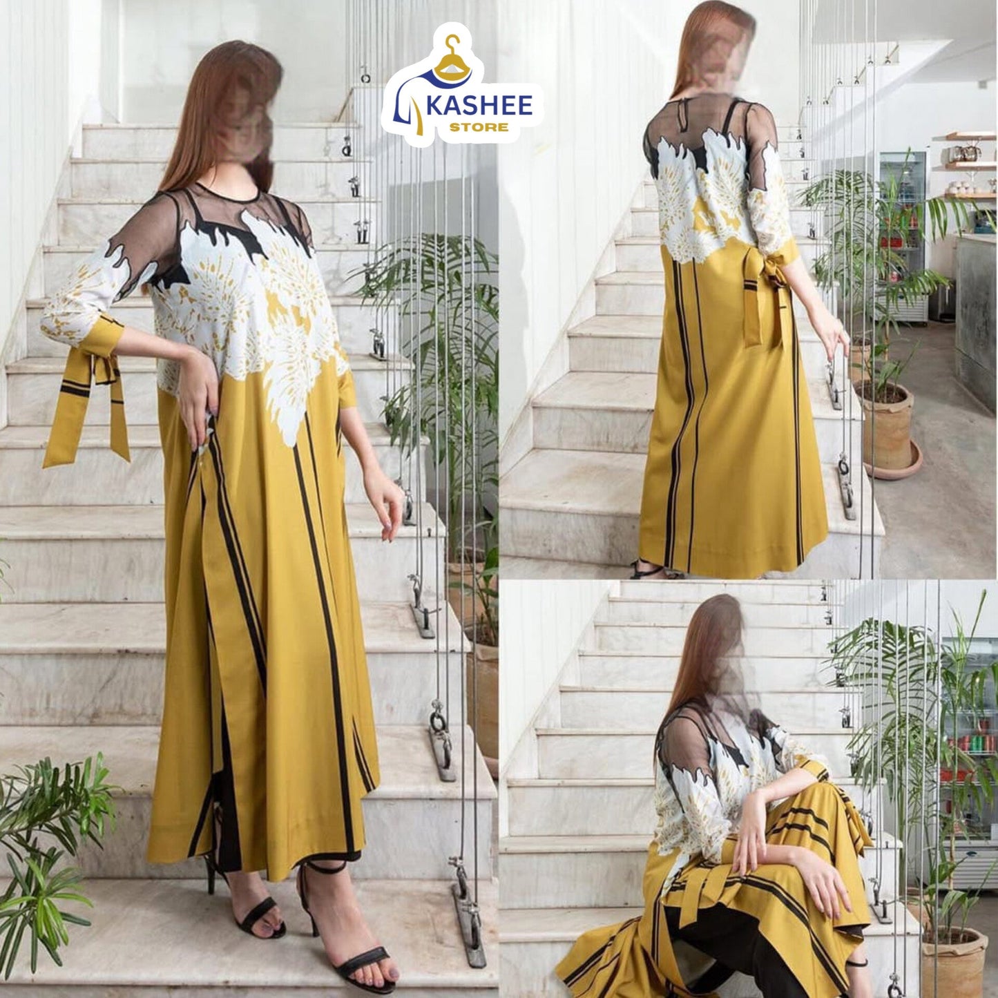 Elegant Swiss Lawn 2Pc Outfit