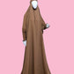 Premium French Jilbab – Wool Peach |