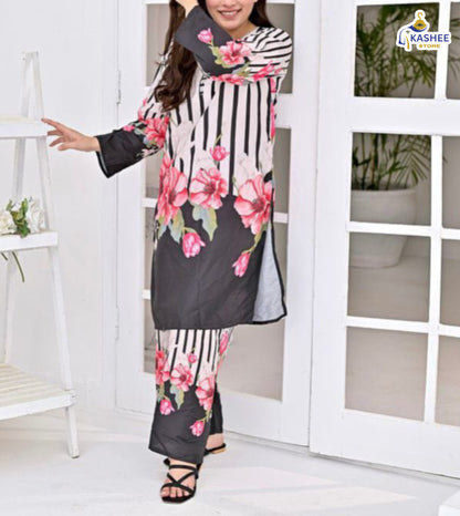 Stylish Printed 2Pc Co-Ord – Kasheestore