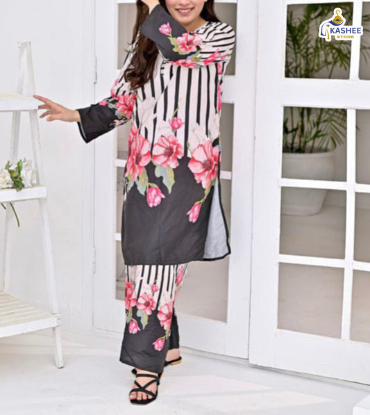 Stylish Printed 2Pc Co-Ord – Kasheestore