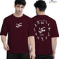 Sukoon Vibes – Front & Back Printed Drop Shoulder Tee