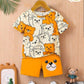 Cute & Comfy Teddy Shirt & Short Suit for Kids”
