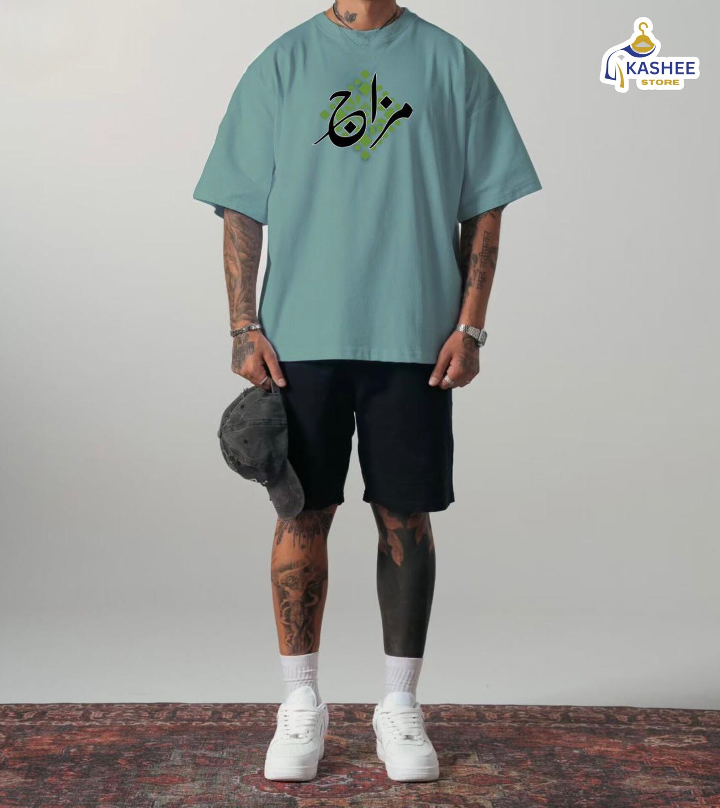 MIZAAJ – Stylish Printed Oversized Sweatshirt
