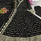 Luxury Angrakha Style Embroidered Maxi | 3Pc Chiffon Suit