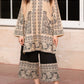 Digital printed shirt & bell bottom