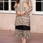 Digital printed shirt & bell bottom