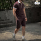 Zip Style Short Tracksuit – Sporty & Stylish