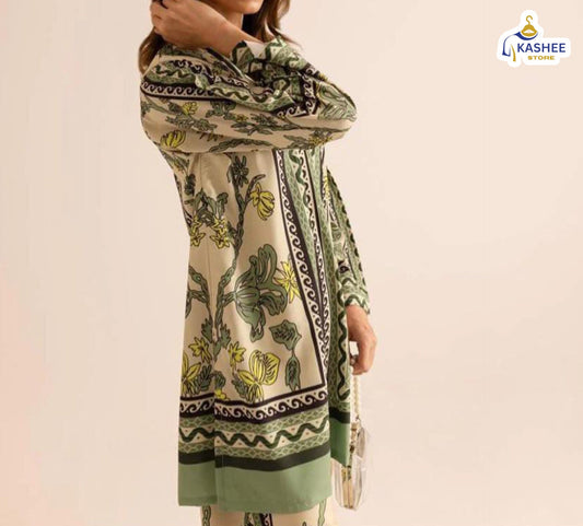 4. "COD Set 2Pc | Swiss Silk Digital Print Suit"