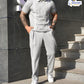 Premium Stripe Zip Style Tracksuit – Cotton Jersey