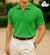 Texture Zipper Polo –