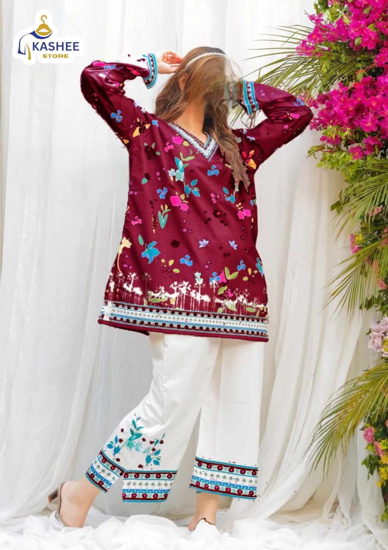 Premium Swiss Lawn 3Pc Outfit