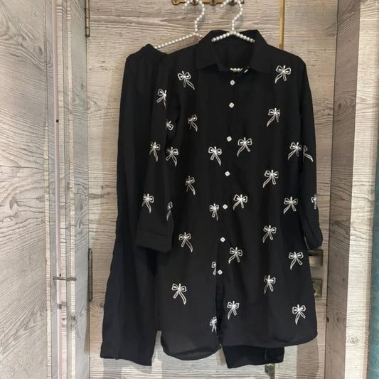 Stylish Embroidered Two-Piece – Breezy & Beautiful